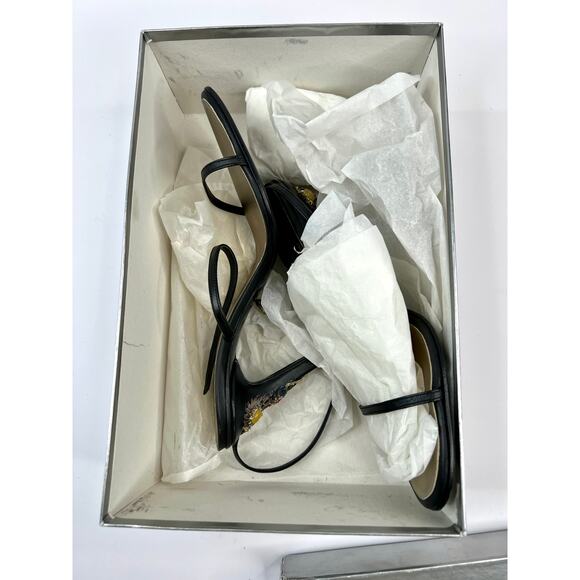 Dibrera Paolo Zanoli Donna Jewels on Heel Ankle Strap Sandal US Size 9 NIB - Picture 11 of 13